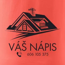 Tričko pro pokrývače - Velká střecha