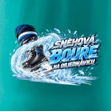 Hokejová sněhová bouře
