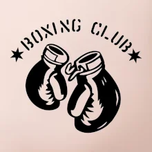 Boxing club nápis