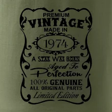 Vintage Etiketa - 1974