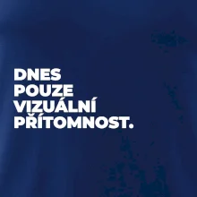 DNES POUZE VIZUÁLNÍ PŘÍTOMNOST.