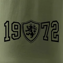 Narozeninový motiv - znak - 1972