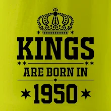 Kings are born in 1950