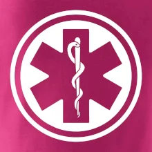 Rescue logo samostatné kulaté