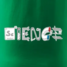 Science věda nápis