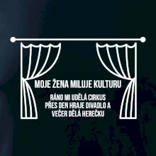 Žena miluje kulturu