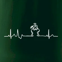 EKG zamilovaný pár EKG zamilovaný pár