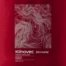 Klínovec - vrstevnice v obdélníku