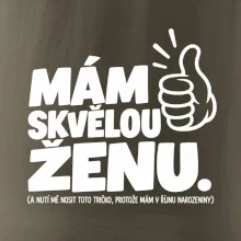 Mám skvělou ženu říjnové narozeniny
