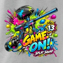 Barevná exploze game on paintball
