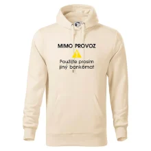 Mimo provoz - použijte jiný bankomat