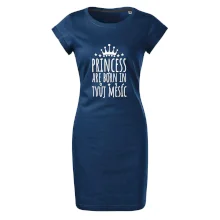 Princesses are born in (vlastní nápis měsíc narození)