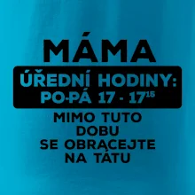 Máma - úřední hodiny