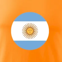Argentina vlajka kulatá
