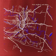 Dvůr Králové nad Labem mapa s vodními toky