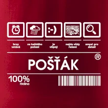 Čárový kód pošťák