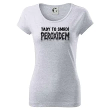 Tady to smrdí peroxidem