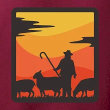 Pastevec ovcí - čtverec