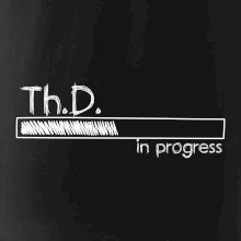 In progress titul Th.D. doktor / doktorka teologie