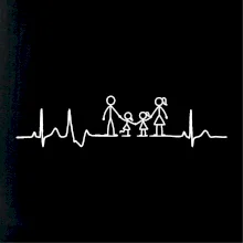 EKG rodina a dvě holky