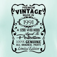 Vintage Etiketa - 1991