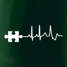 EKG puzzle rozpojené