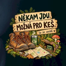 Někam jdu možná pro keš turistické boty