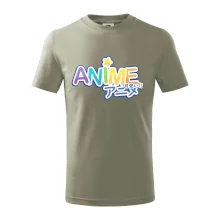 Anime nápis duhový