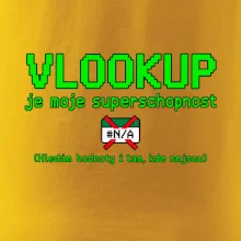 Vlookup moje superschopnost