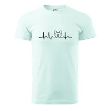 EKG Francouzský buldoček hlava