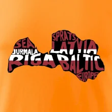 Mapy - názvy měst - Lotyšsko