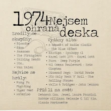 Nejsem ohraná deska 1974