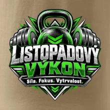 Listopadový výkon kettlebell a zelené činky