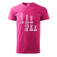 Šachové figurky kreslené