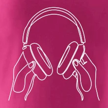 Sluchátka  jedním tahem