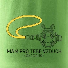 Mám pro tebe vzduch záložní regulátor se žlutou hadicí