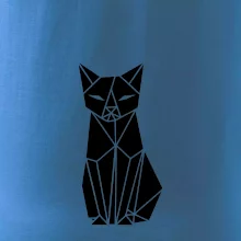 Origami kočka zepředu