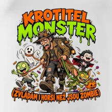Unavený krotitel monster venčí malé příšerky