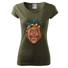 Mayové maska hnědá