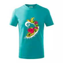 Milkshake vlak kreslený (Pecka design)