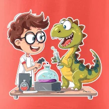Chemik a dinosaurus - kluk