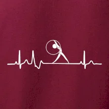 EKG moderní gymnastika obruč