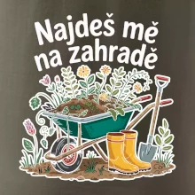 Najdeš mě na zahradě - kolečko
