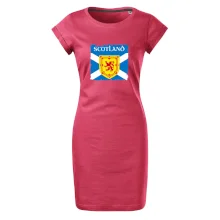 Skotská vlajka s erbem lva