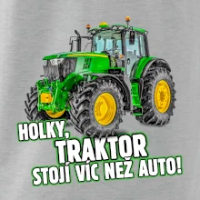 Holky, traktor stojí víc než auto