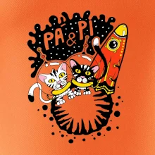 Pá a Pi z kočičí planety (Pecka Design)