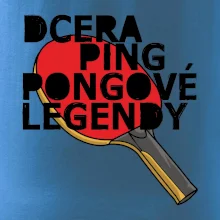 Dcera ping pongové legendy
