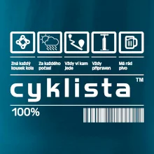 Čárový kód - Cyklista