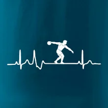 EKG hod diskem