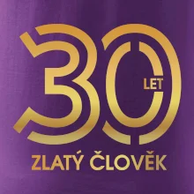 30 let zlatý člověk